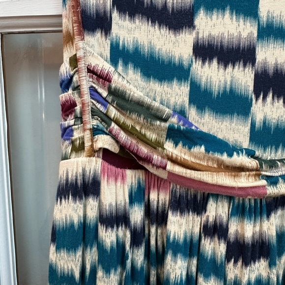 Anthropologie Maeve Colorful Sennebec Jersey Stretchy Sleeveless Dress Size M - Picture 9 of 15